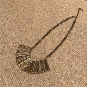 Gold Aztec looking necklace